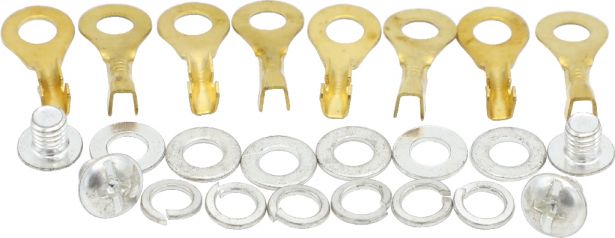 Battery Terminals - Threaded Insert, 5mm Stud, Set (24pcs) - BATEV9940 - PBC166EF1