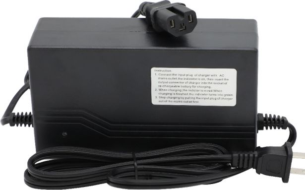 Charger - 48V, 3A, T-Prong Plug - CHG4830TS - PBC1877F1