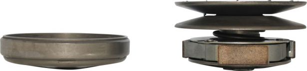 Clutch - Drive Pulley with Clutch Bell, Honda, CF Moto, 250cc, 19 Spline - 30A3718 - PBC1296F1