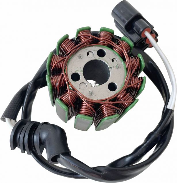 Stator - Magneto Coil Assembly, Yamaha YZF1000, YZFR1, YZF, FZ1, 2D1-81410-01-00, 5VY-81410-00-00, 2D1-81410-10-00 - 30A9404 - PBC1740EF1