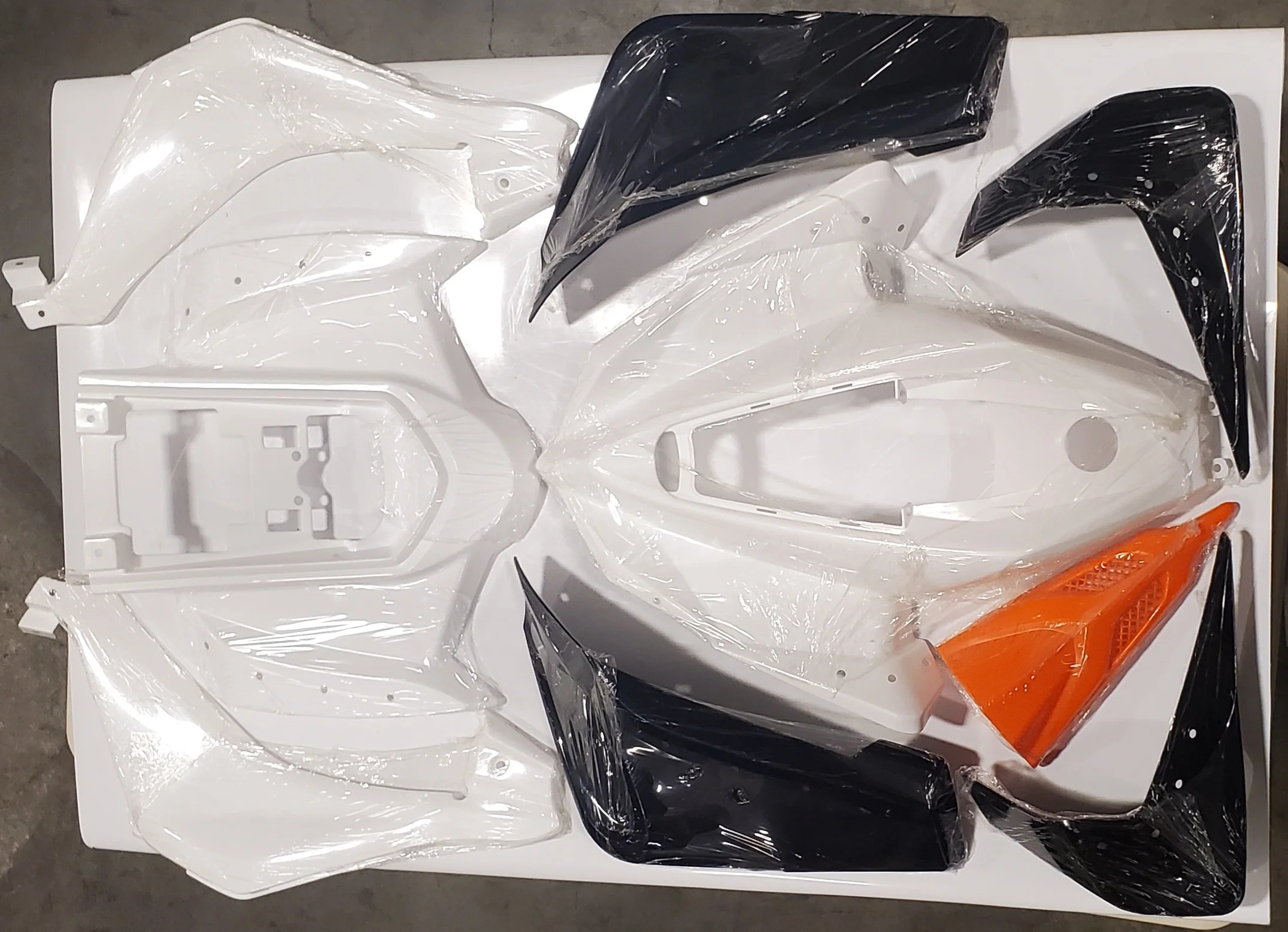 Blazer 125S Body Kit Orange - TAO TAO MOTOR / GIO PARTS - PBCB125S13