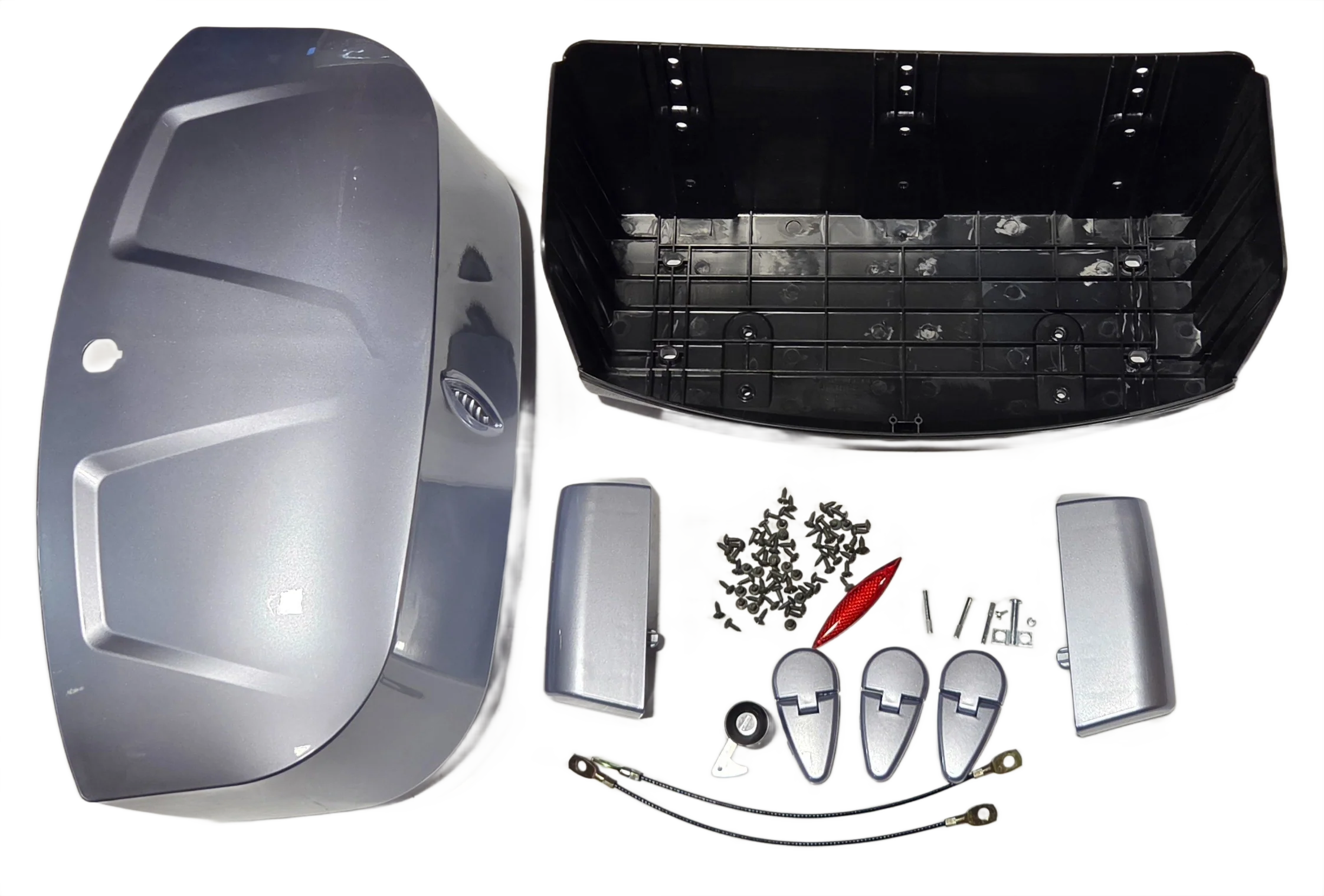 Tessa Rear case Silver