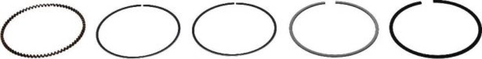 Piston Rings - 200cc, 250cc, 72mm, (5pcs) - 30A8187 - PBC1507F1