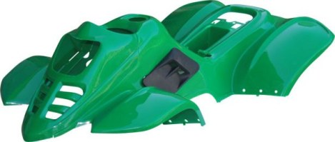 Plastic_Set_ _50cc_to_125cc_ATV_Green_Racing_Style_1