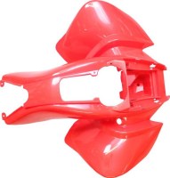 Plastic Set - 50cc to 250cc ATV, Red, Racing Style - 70A7140RD - PBC463F1