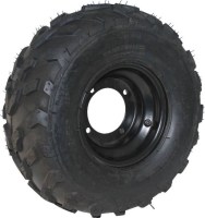 Rim and Tire Set - 16x8-7 Tire, 4 Bolt, Black Rim, ATV, Left Side - PBC40A4100F1