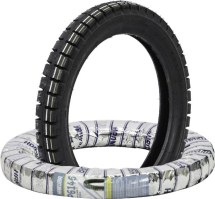 Tire - Hakuba R-Series, 3.00-16, 6 Ply, Scooter / Motorcycle, Tubed - 40S1630H - PBC3957EF1