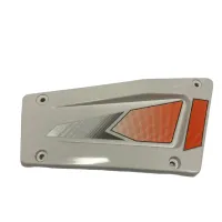 GT125 2024 Red Front left cover