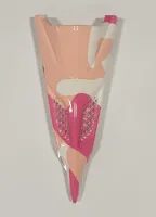 Manteray Pink Plastic Front Nose Only - PBC95XL