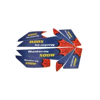 Manteray Spiderman Decals - PBC80XL